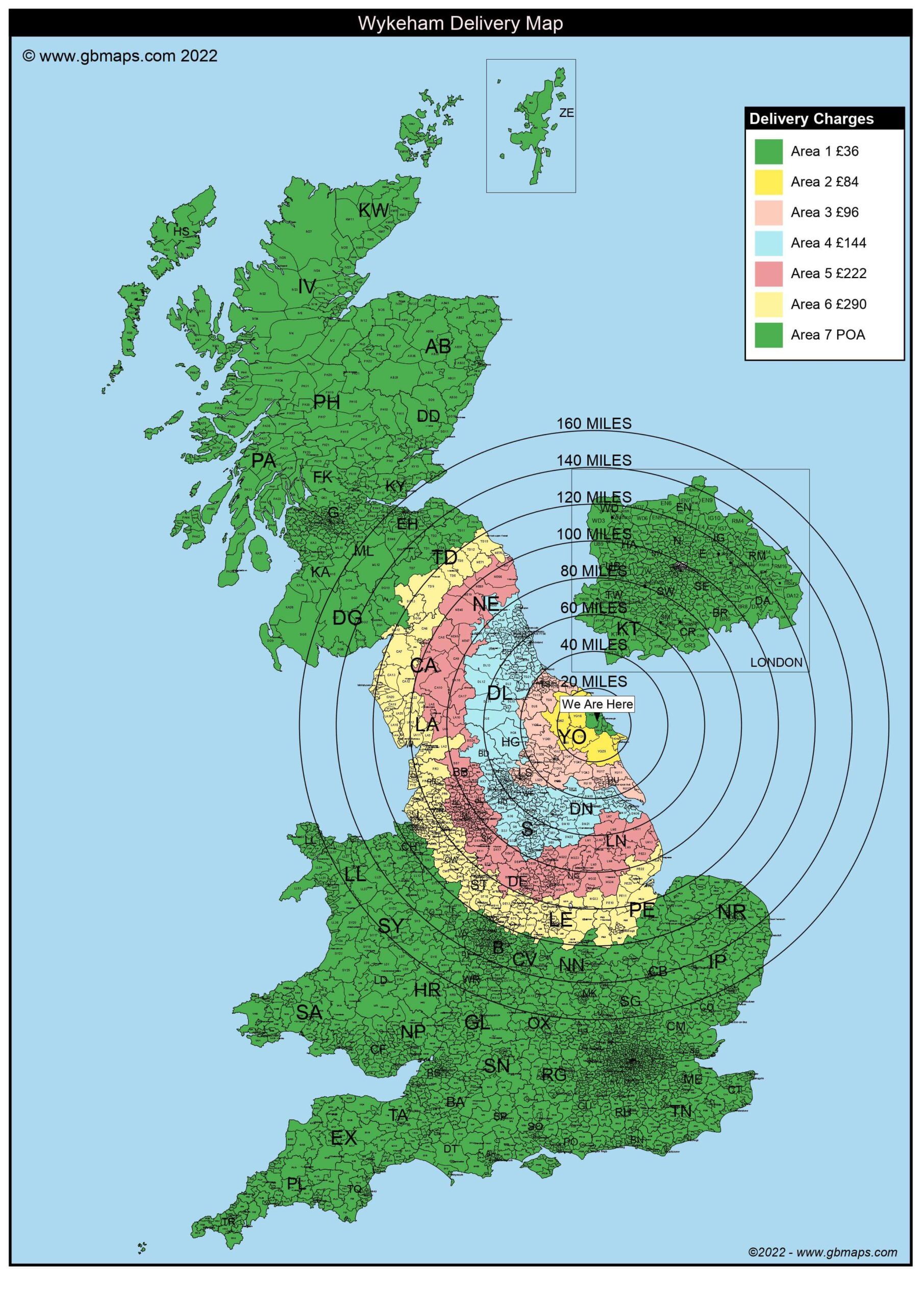 Delivery Map 2022